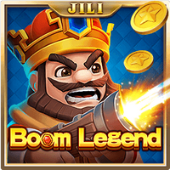 Boom Legend cover with a cannon and explosion