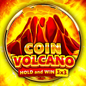 Coin Vilcano Hold and Win cover with a coin volcano