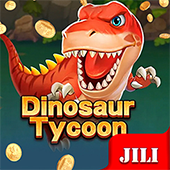Dinosaur Tycoon cover with a tyrannosaur and lasers