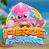Fierce Fishing cover with an anglerfish and cannon
