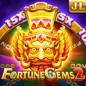 Fortune Gems 2 cover with blue gem clusters