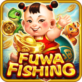 Fuwa Fishing cover with cartoon sea mascots