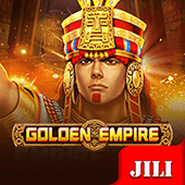 Golden Empire cover with a golden palace motif