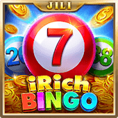 Irich Bingo cover with a bingo card and coins