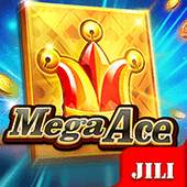 Mega Ace cover with stacked card suits