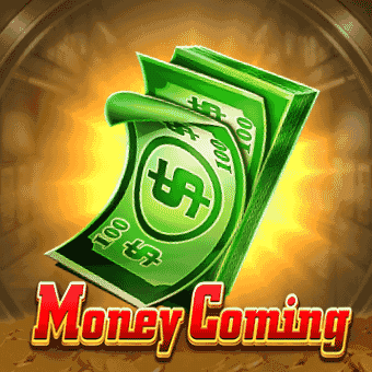 Money Coming cover with flying banknotes