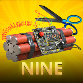 Nine cover with a big number nine card