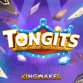 Tongits cover with a Filipino card fan layout
